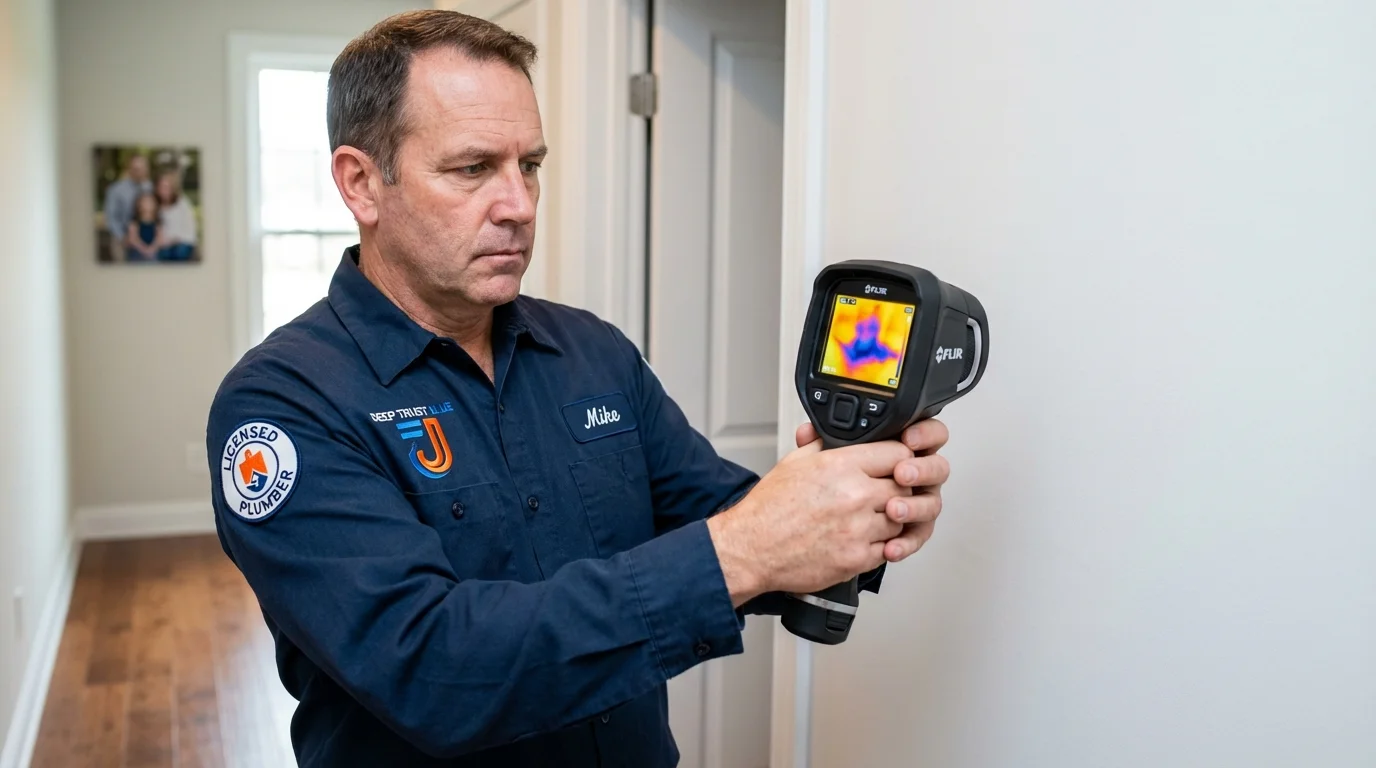 Thermal imaging leak detection by Johns Plumbing LLC in North Port